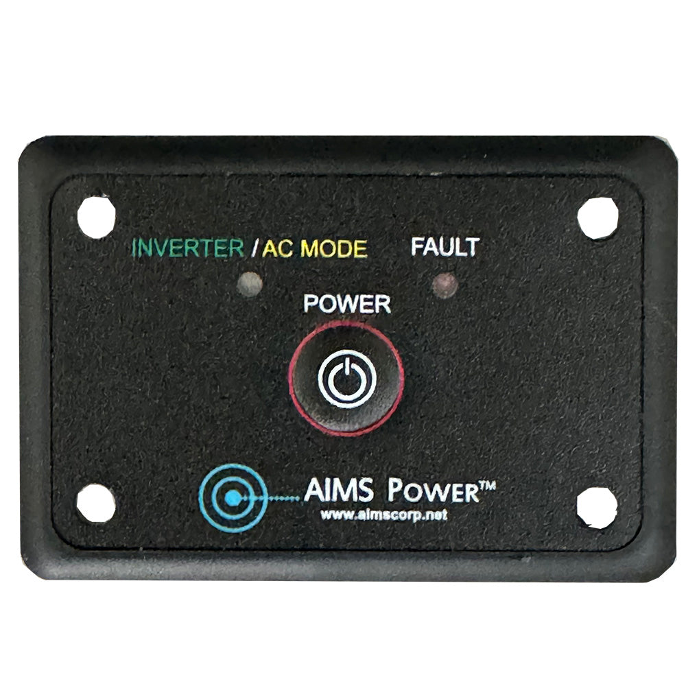 AIMS Power Flush Mount On/Off Remote Switch for HF Inverters