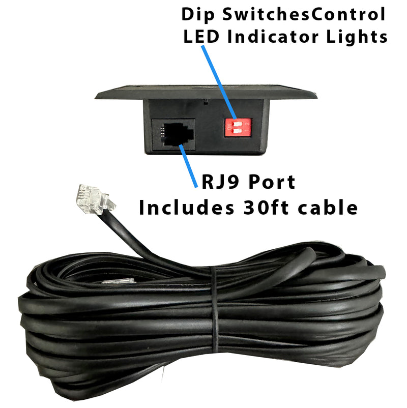 AIMS Power Flush Mount On/Off Remote Switch for HF Inverters - view 2