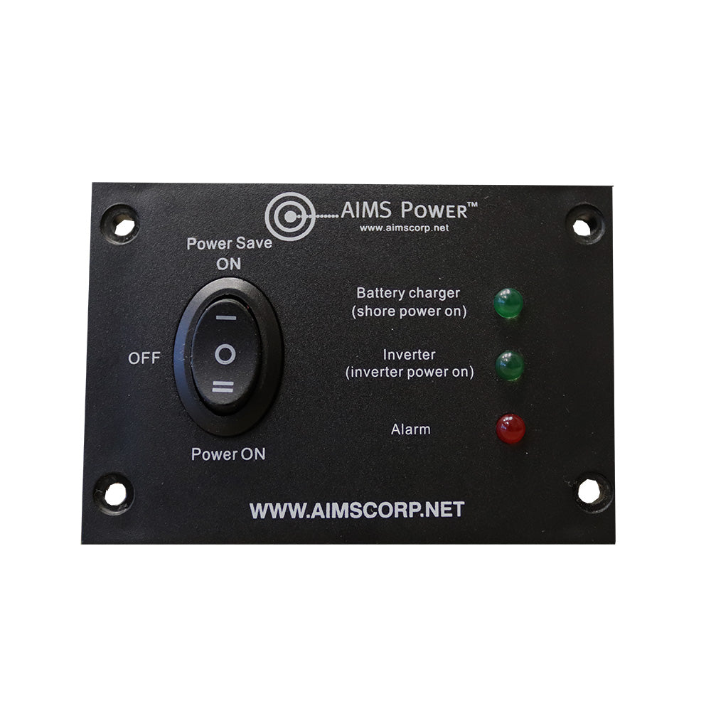 AIMS Power LED On/Off Remote for Low Frequency Inverter Chargers