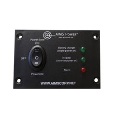 AIMS Power LED On/Off Remote for Low Frequency Inverter Chargers
