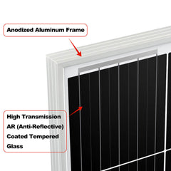 Rich Solar MEGA 200 ONYX 200 Watt Solar Panel