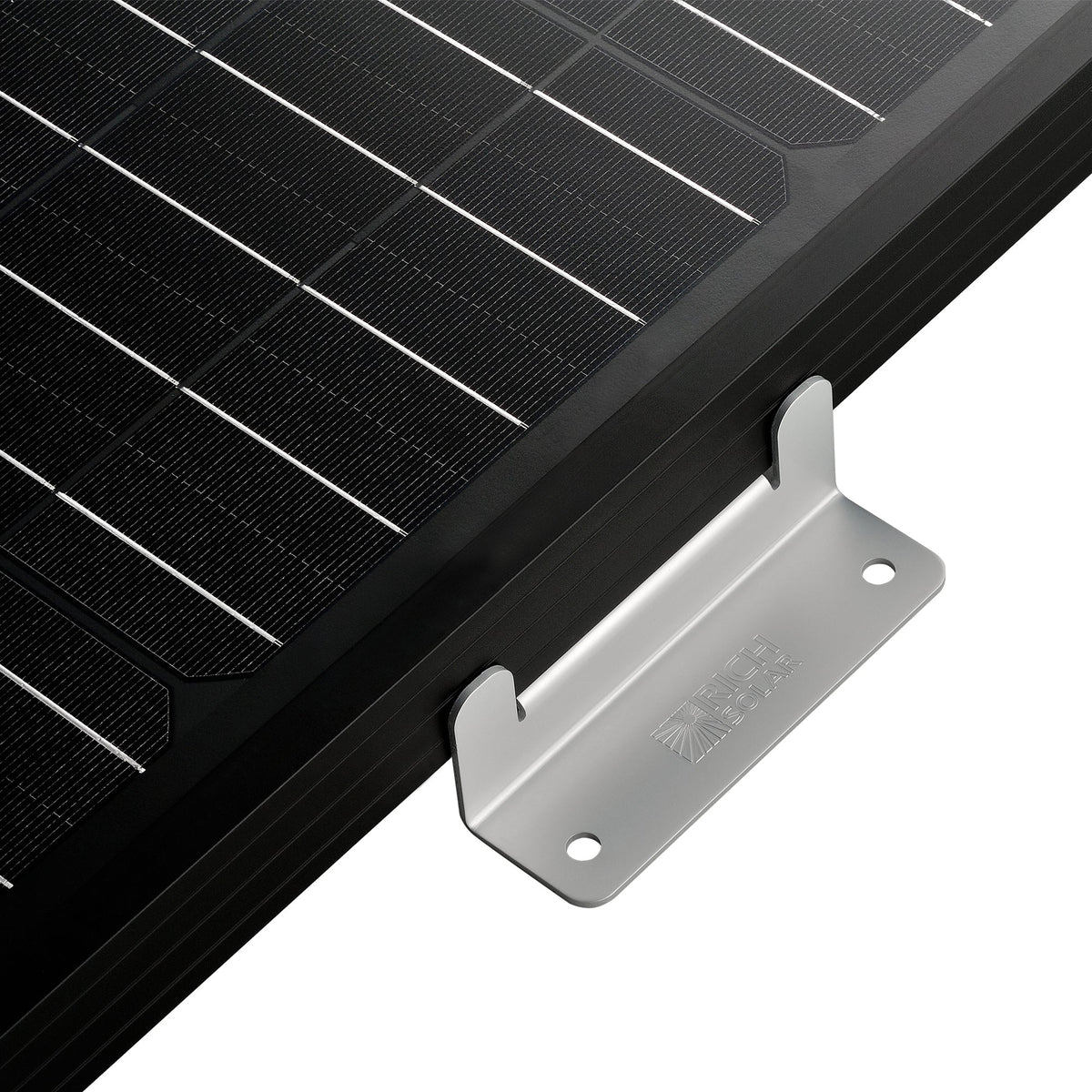 Rich Solar Z-Brackets Mounting Hardware Z-Brackets with Screws