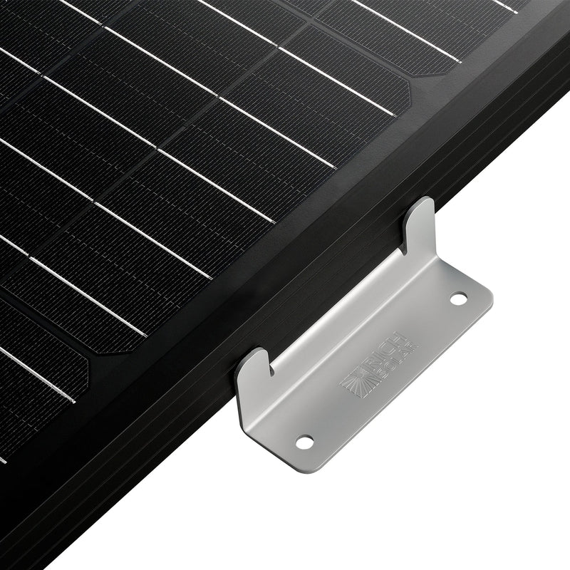 Rich Solar Z-Brackets Mounting Hardware Z-Brackets with Screws