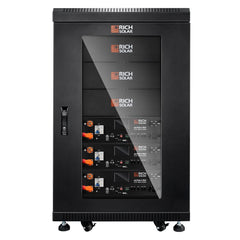 Rich Solar Battery Server Rack for ALPHA 5 PRO 6-Slot Enclosed Battery Cabinet