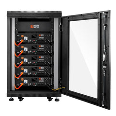 Rich Solar Battery Server Rack for ALPHA 5 PRO 6-Slot Enclosed Battery Cabinet