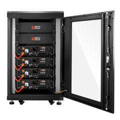 Rich Solar Battery Server Rack for ALPHA 5 PRO 6-Slot Enclosed Battery Cabinet