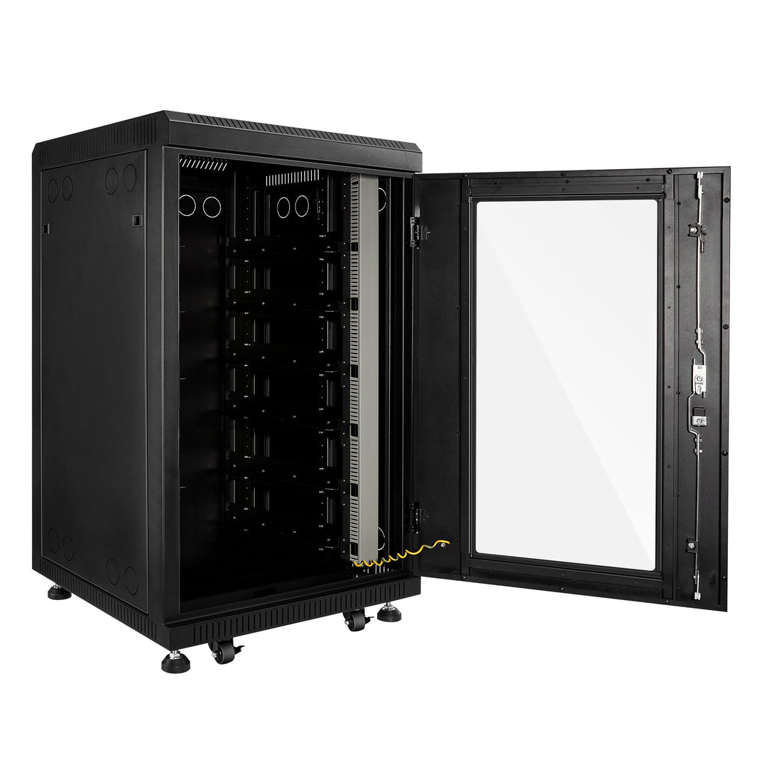 Rich Solar Battery Server Rack for ALPHA 5 PRO 6-Slot Enclosed Battery Cabinet