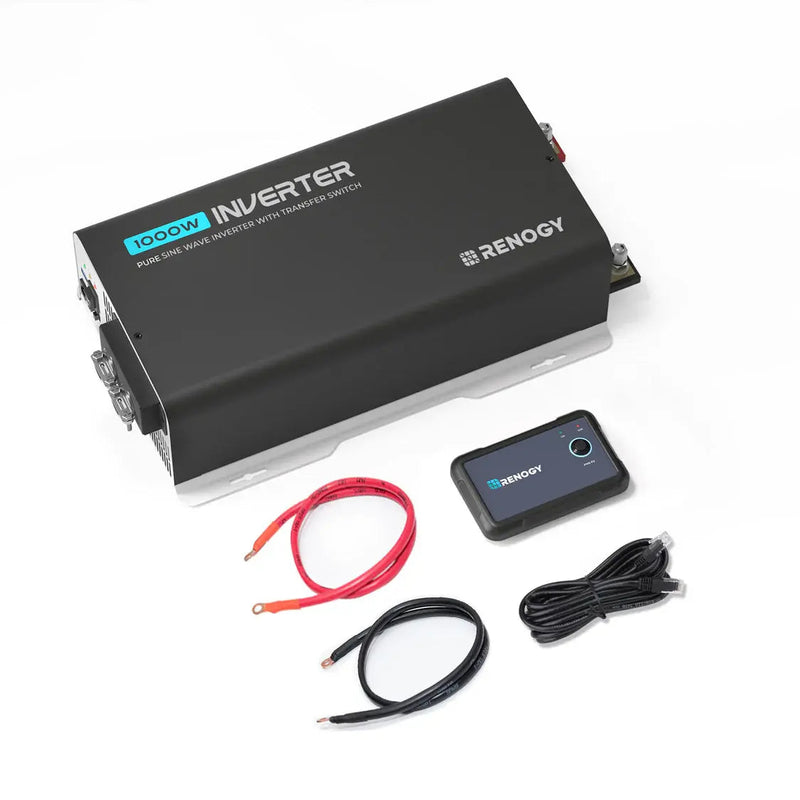 Renogy 12V pure sine wave inverter with UPS transfer switch