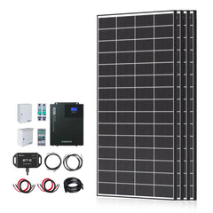 Renogy 1200W complete solar kit with 9.6kWh battery bank