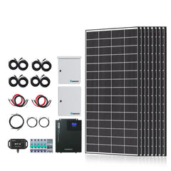 Renogy 1200W complete solar kit with 9.6kWh battery bank