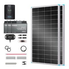 Renogy 800W 12V complete solar kit with lithium batteries
