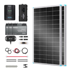 Renogy 800W 12V complete solar kit with lithium batteries