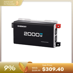 Renogy 2000W 24V pure sine wave inverter