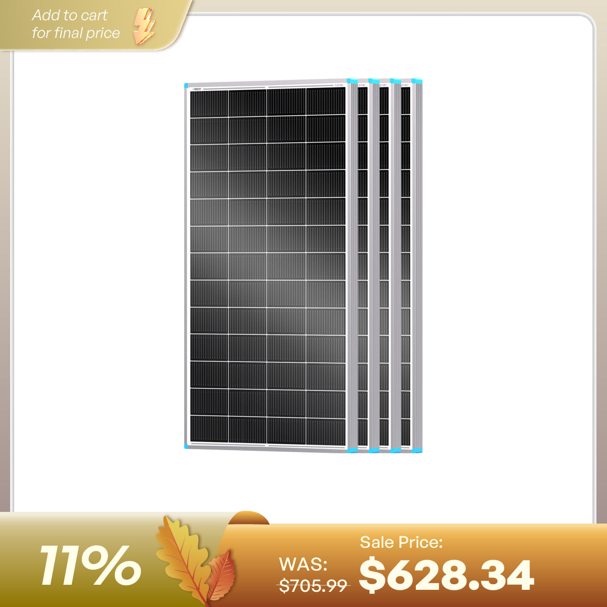 Renogy N-type monocrystalline solar panel