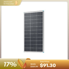 Renogy N-type monocrystalline solar panel