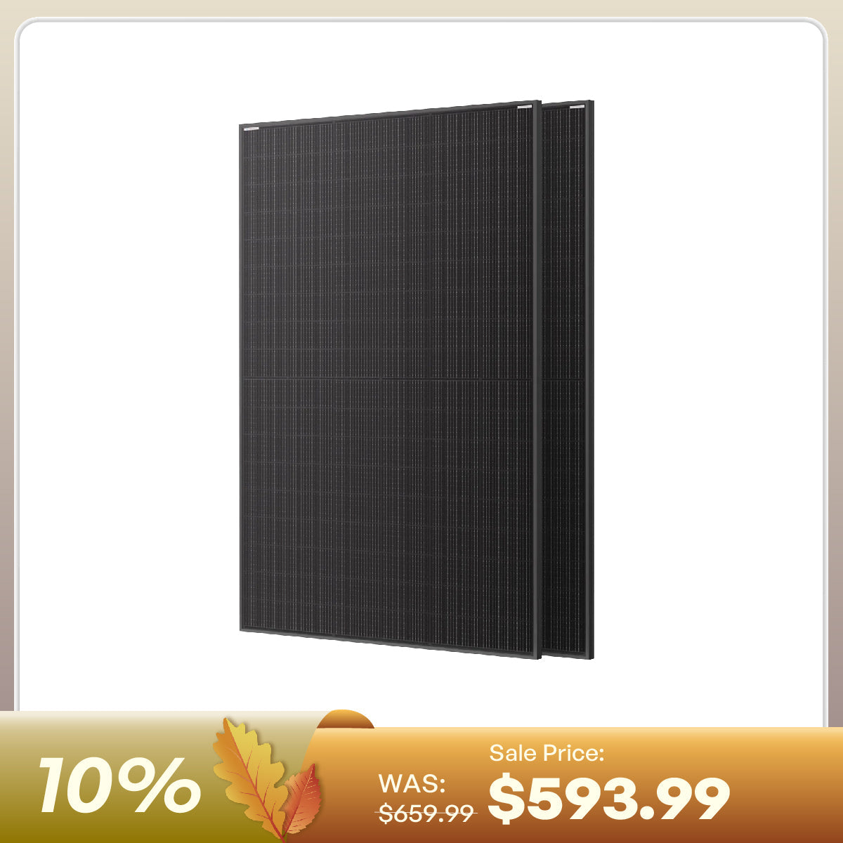 Renogy 400W N-Type bifacial solar panel