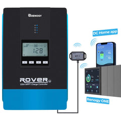 Renogy Rover 100 amp MPPT solar charge controller with LCD
