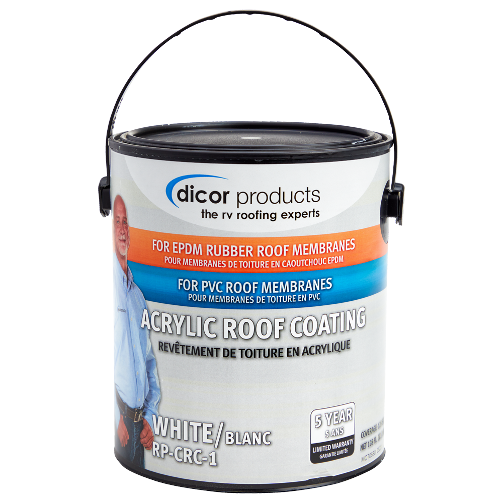 Dicor Acrylic Roof Coating, Part 2 for EPDM & PVC Roofing, 1 Gallon - view 2