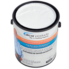 Dicor Acrylic Roof Coating, Part 2 for EPDM & PVC Roofing, 1 Gallon - RP-CRC-1