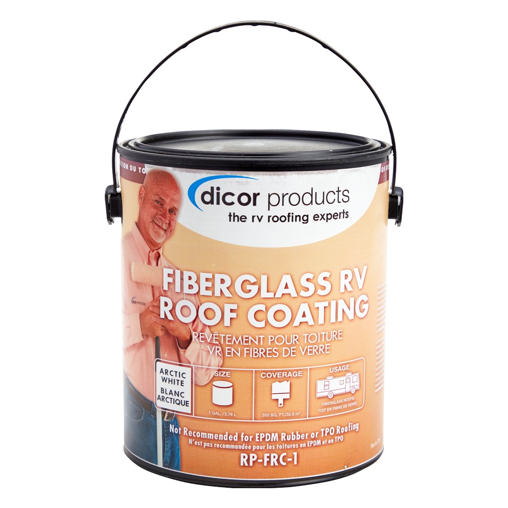 Dicor Fiberglass RV Roof Coating, 1 Gallon - view 2