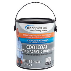 Dicor CoolCoat Acrylic Roof Coating, Part 2 for EPDM & PVC Roofing, 1 Gallon - view 2