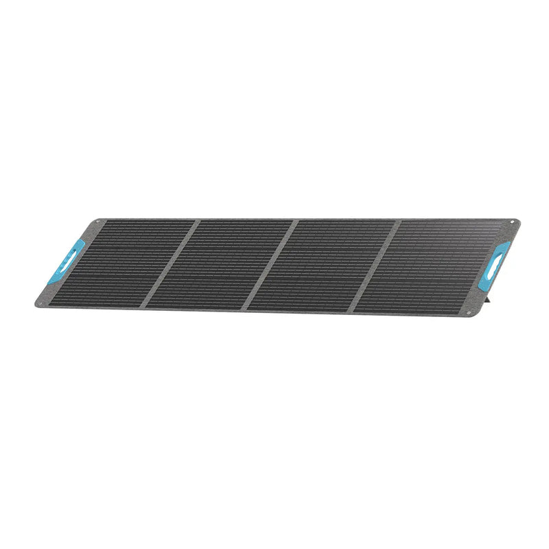 Renogy E.Flex portable solar panel unfolded with kickstands