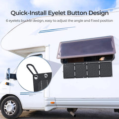 Renogy E.Flex 30W folding portable solar panel with carabiners