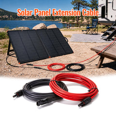 Rich Solar 10 Gauge Solar Panel Extension Cable with Male and Female Solar Connector Ends