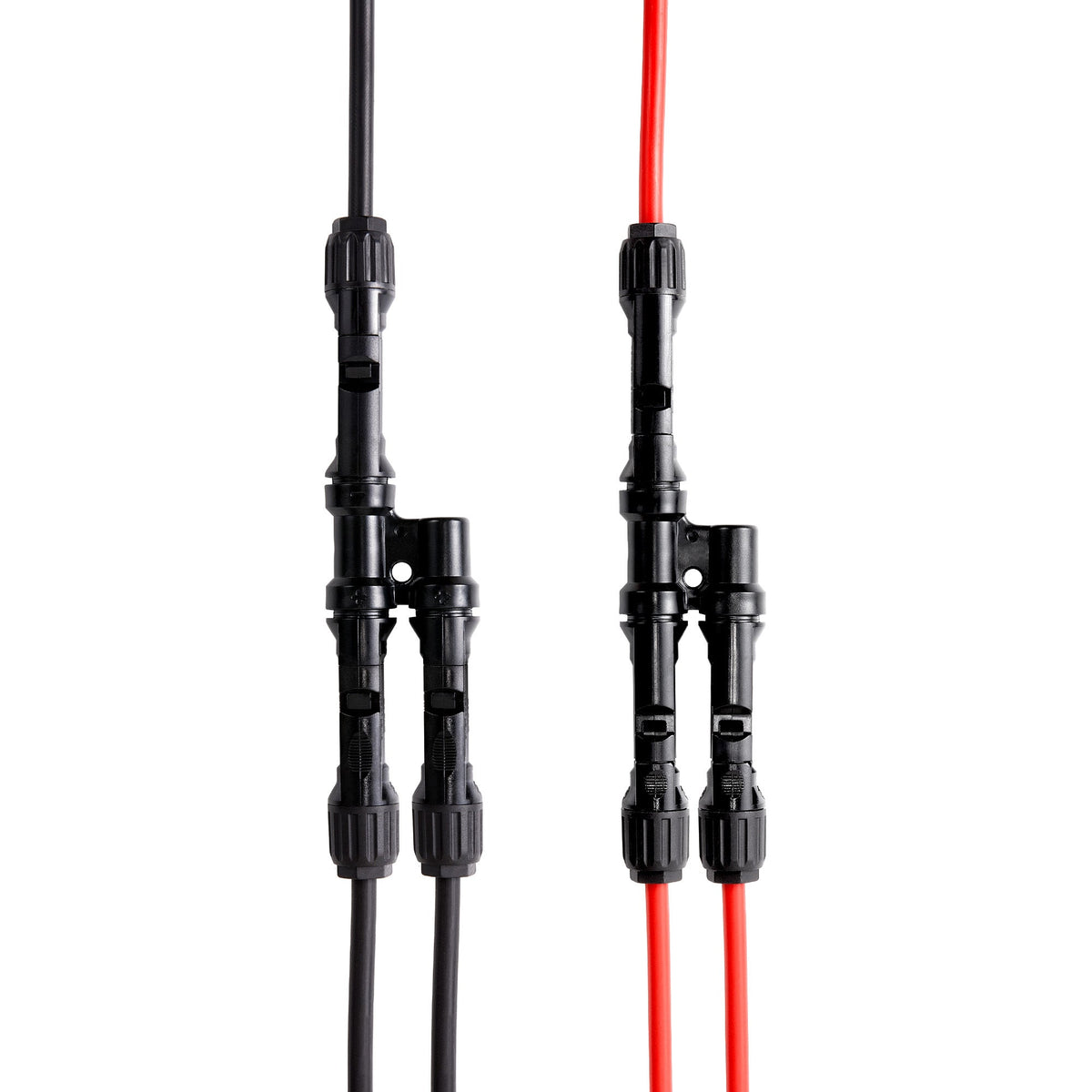 Rich Solar 10 Gauge Solar Panel Extension Cable with Male and Female Solar Connector Ends and Parallel Connectors