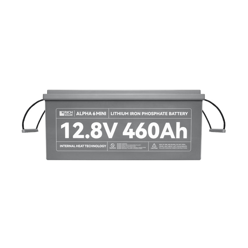 Rich Solar ALPHA 6 MINI 12V 460Ah Compact LiFePO4 Battery