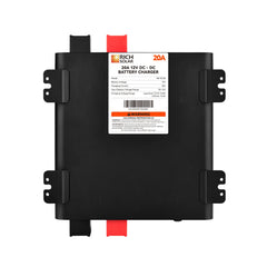 Rich Solar 12V 20A DC-DC Battery Charger for RV, Van, Boat, Off-Grid