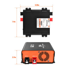 Rich Solar 12V 20A DC-DC Battery Charger for RV, Van, Boat, Off-Grid