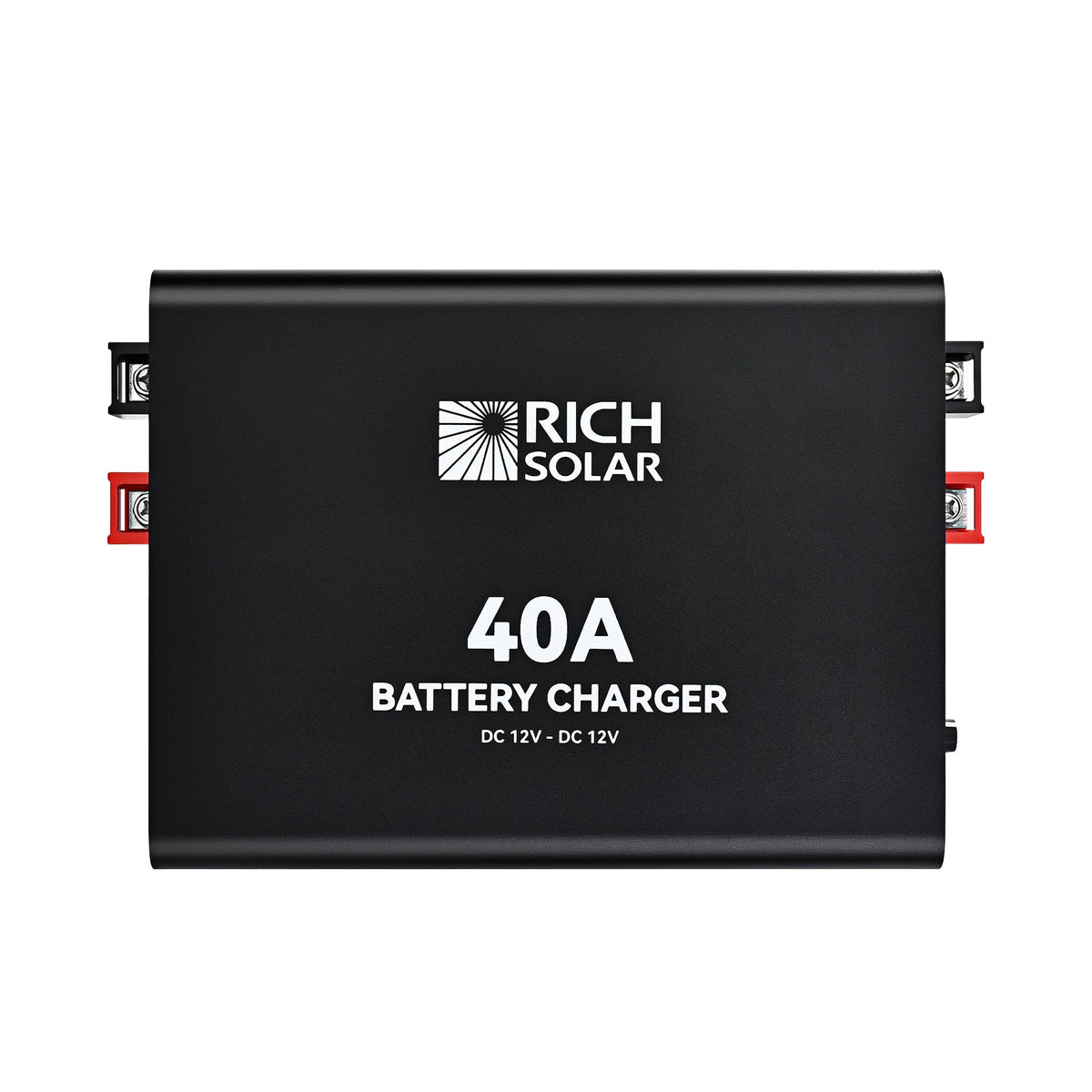 Rich Solar 12V 40A DC-DC Battery Charger for RVs, Vans, Boats & Off-Grid Systems