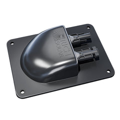 Rich Solar Cable Entry Plate IP68 Waterproof Polypropylene Housing with UL Certified 1FT 10AWG Wires and Solar Connectors