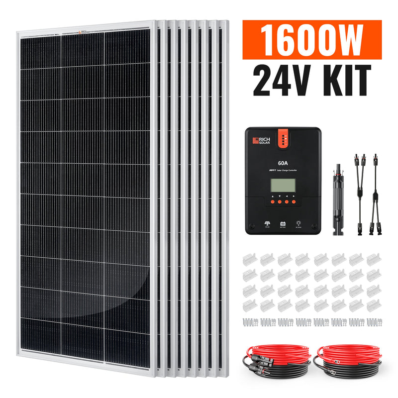 Rich Solar 1600 Watt Solar Kit
