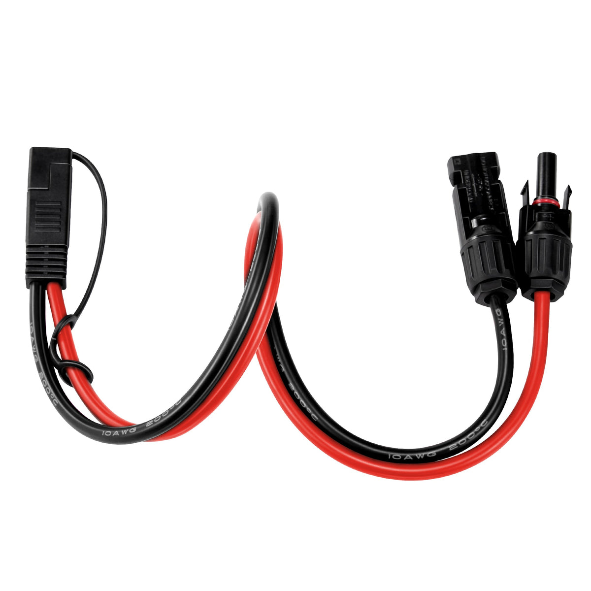 Rich Solar 10AWG Solar Connector to SAE Adapter Connect Solar Panel Connectors to SAE Plug