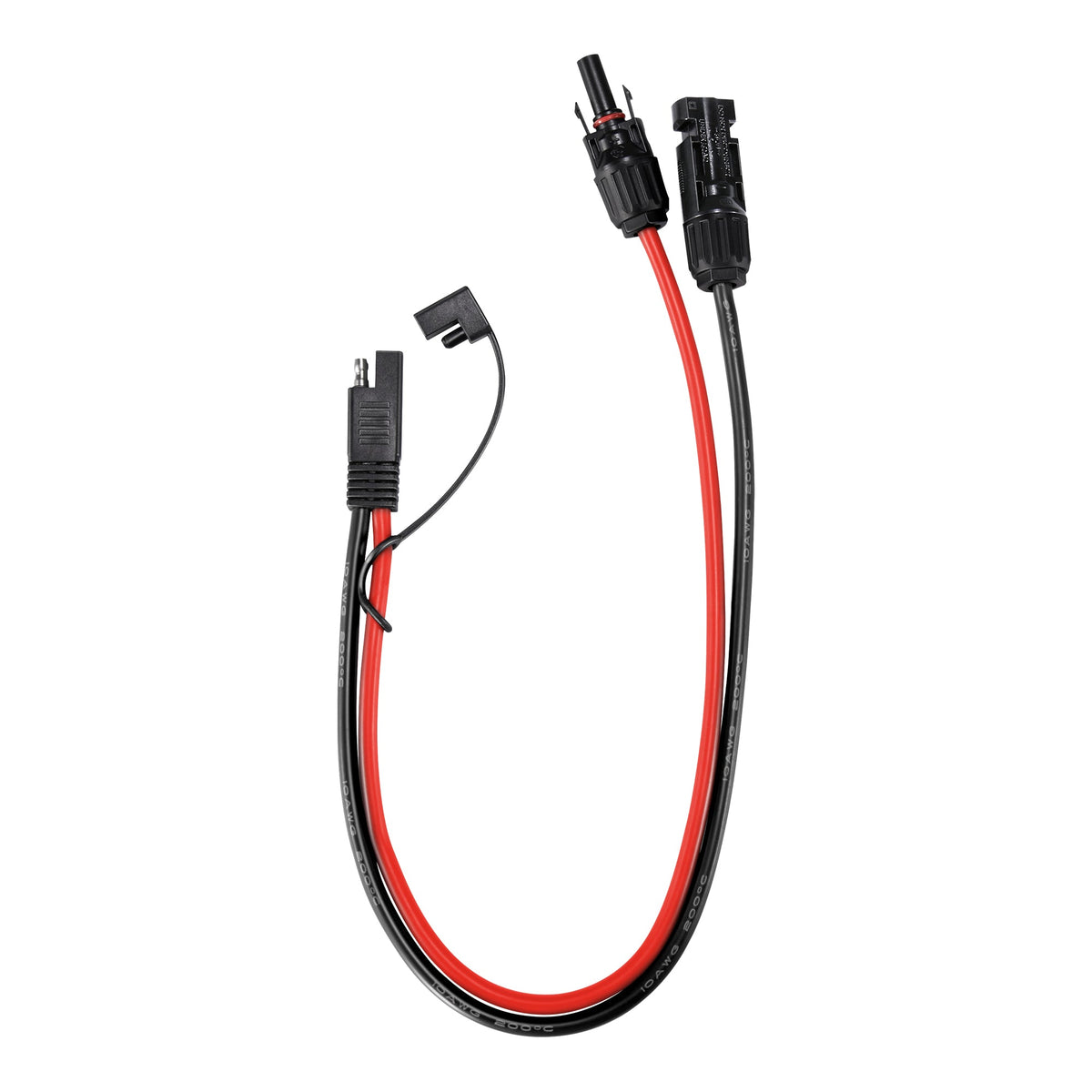 Rich Solar 10AWG Solar Connector to SAE Adapter Connect Solar Panel Connectors to SAE Plug
