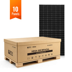 Rich Solar MEGA 550 BIFACIAL 550 Watt Bifacial Solar Panel