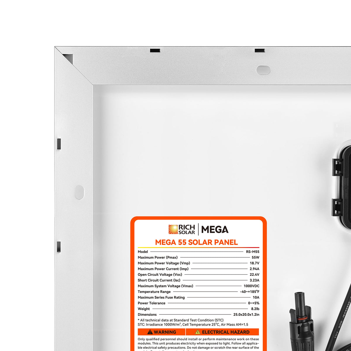 Rich Solar MEGA 55 55 Watt Solar Panel