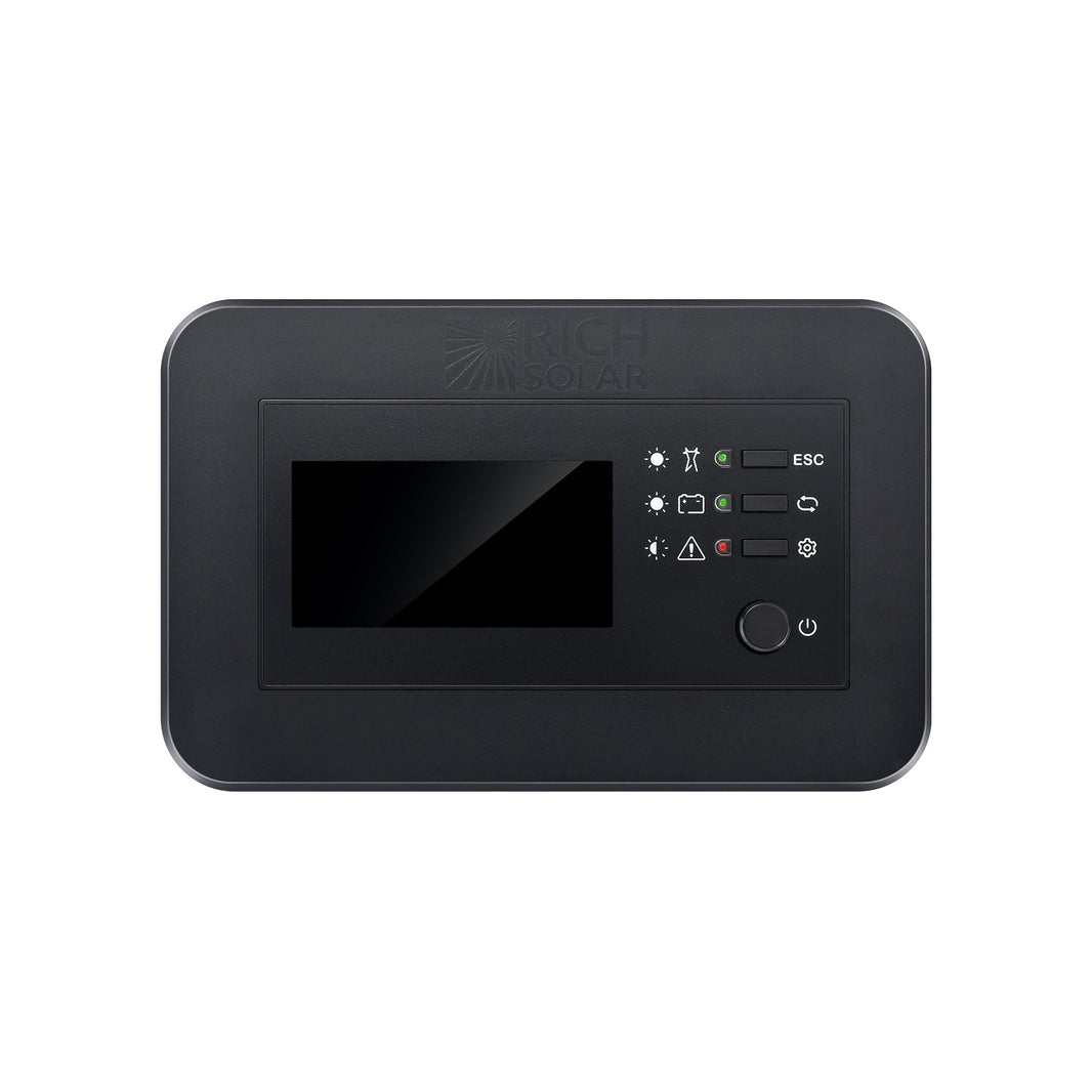 Rich Solar Inverter Remote Controller with LCD Wall-Mount Meter for NOVA SWITCH & SUPERCHARGER
