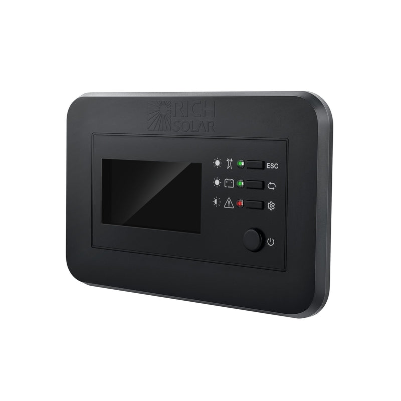 Rich Solar Inverter Remote Controller with LCD Wall-Mount Meter for NOVA SWITCH & SUPERCHARGER