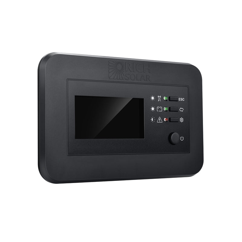 Rich Solar Inverter Remote Controller with LCD Wall-Mount Meter for NOVA SWITCH & SUPERCHARGER