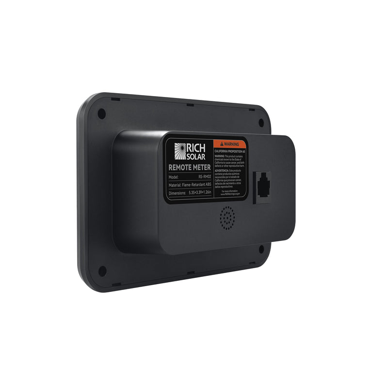 Rich Solar Inverter Remote Controller with LCD Wall-Mount Meter for NOVA SWITCH & SUPERCHARGER