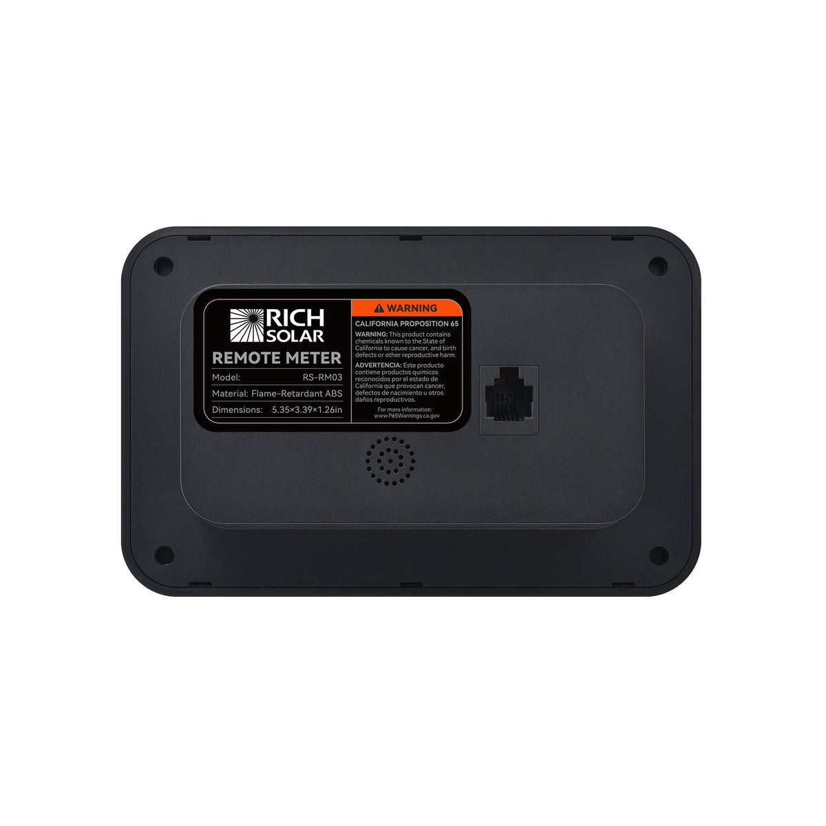 Rich Solar Inverter Remote Control with LCD & Bluetooth