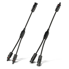Rich Solar Y Branch 2-to-1 Solar Panel Parallel Adapters