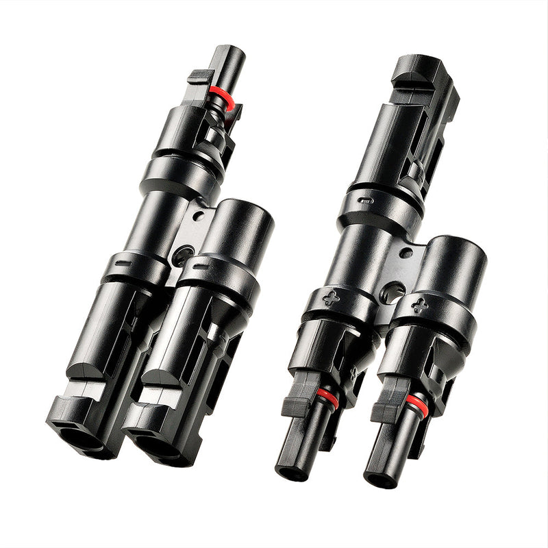 Rich Solar Y Branch 2-to-1 Solar Panel Parallel Connectors