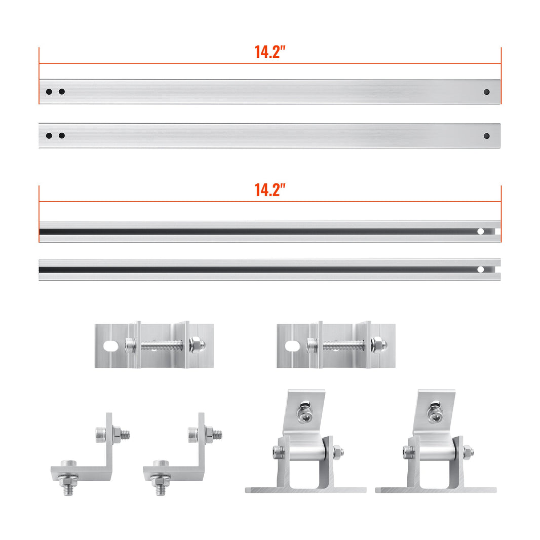 Rich Solar Tilt Mount Adjustable Tilt Mount for Roofs and Flat Surfaces