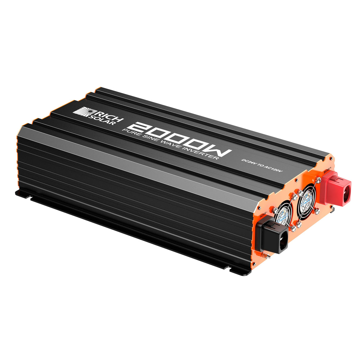 Rich Solar NOVA PURE MAX 2K 2000 Watt (2kW) 24 Volt Industrial Pure Sine Wave Inverter