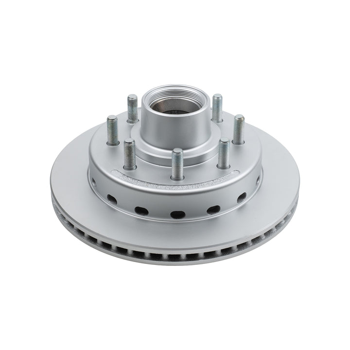 DeeMaxx 13.1" Rotor and Hub w/ 2 7/8"-12 Oil Threaded Integral 8K with 8 Lug with 9/16" Wheels Studs MAXX… (RTR/HUB-131-8KT-.56-MAXX)