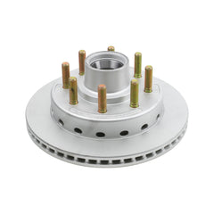 DeeMaxx 8K oil threaded rotor and hub, 5/8 inch studs, MAXX coating